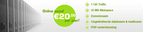 webhosting online goedkoop